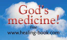 God's medicine! card